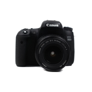 Used Canon EOS 760D Body + EFS 18-55mm F3.5-5.6 II Lens